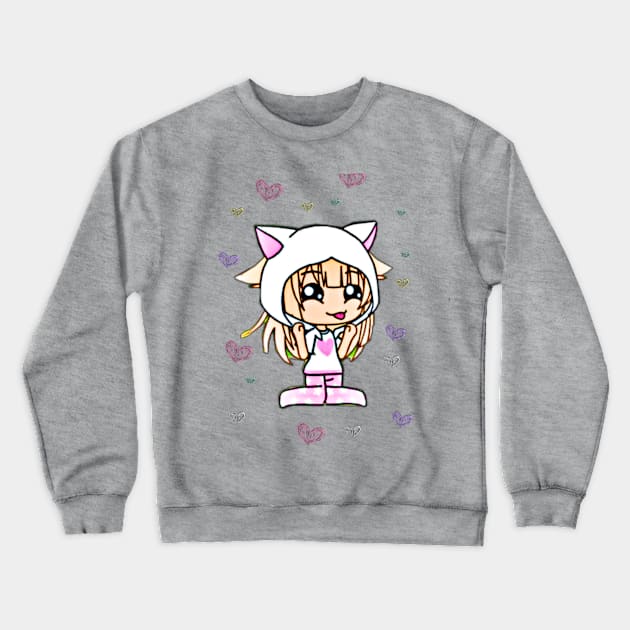 Amazing design for girl Crewneck Sweatshirt by Layalstore